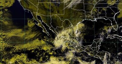 La tormenta tropical Priscilla toca tierra en las costas de México La tormenta tropical Priscilla toca tierra en las costas de México