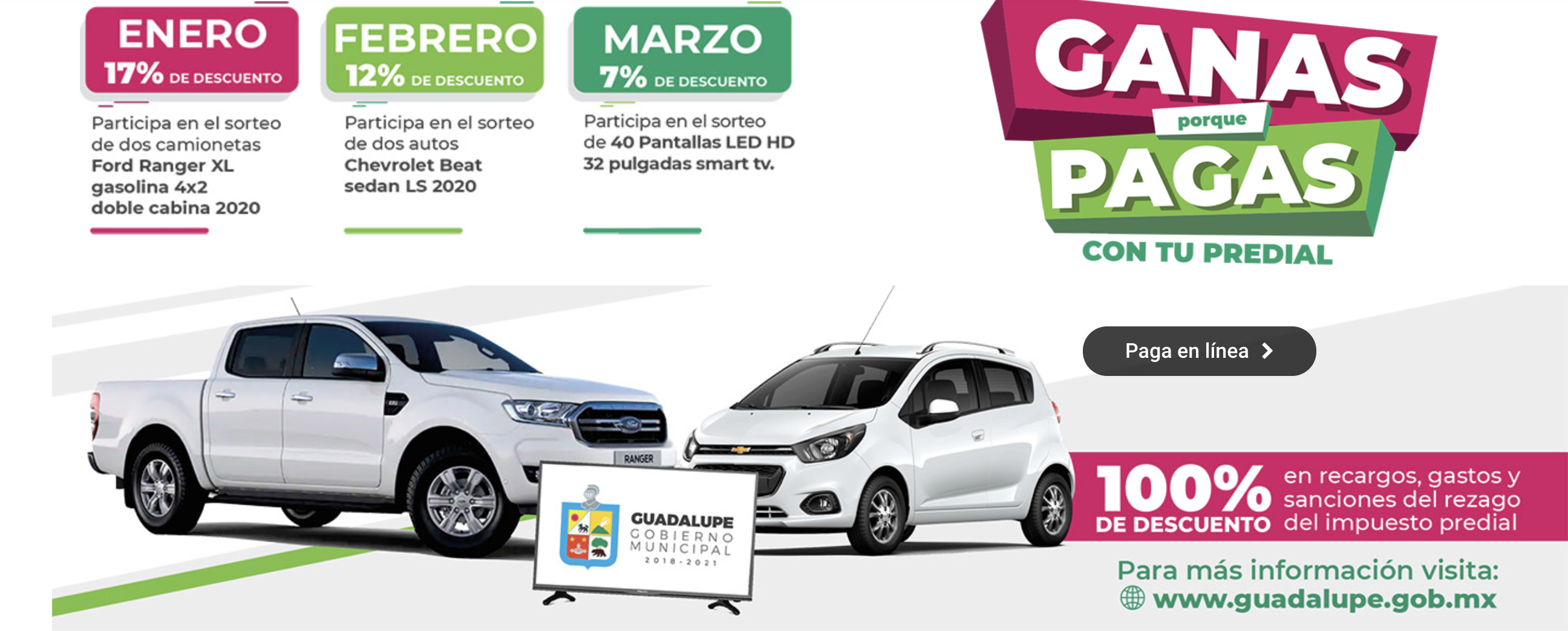 Pago del predial aumenta en Guadalupe RENDERZAC