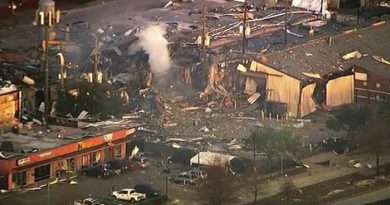 Una gran explosión sacude la ciudad estadounidense de Houston Una gran explosión sacude la ciudad estadounidense de Houston